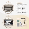 thumbnail image 2 of Laptop Backpack Purse for Women Waterproof Teacher Nurse Bag, 15.6 inch Work laptop Bag with USB Port, Business Travel Computer Backpack, 2 of 8