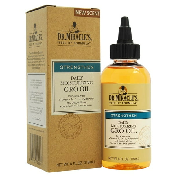 Dr. Miracle's Feel It Formula, Strengthen Daily Moisturizing Gro Oil