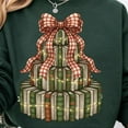 thumbnail image 5 of Christmas Book Tree Sweatshirt, Retro Christmas Reading Shirt, Librarian Christmas Tee, 5 of 5