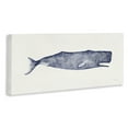 thumbnail image 3 of Stupell Industries Classic Whale Watercolor Illustration Animals & Insects Painting Gallery Wrapped Canvas Art Print Wall Art, 48 x 20, 3 of 5