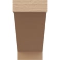 thumbnail image 2 of 8"W x 16"D x 16"H Classic Burlington Rough Cedar Woodgrain TimberThane Corbel, Primed Tan, 2 of 6