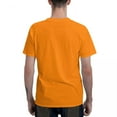 thumbnail image 4 of ALLNOB Men's Short Sleeve Standard T-Shirt 150g Orange, 4 of 8
