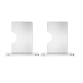 thumbnail image 1 of Miangastore 1 Set of Baseball Bat Storage Stand Durable Acrylic Softball Bat Display Stand, 1 of 8