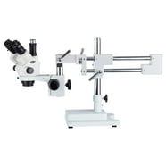 AmScope 40x-1000x Metal Frame Compound Microscope with 25 Prepared ...