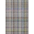 thumbnail image 2 of Addison Rugs Mayfield Washable Transitional Plaid Pewter Rectangle Rug, 8' x 10', 2 of 6
