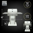 thumbnail image 4 of Kenmore 3 Burner Pedestal Gas Grill - Pearl, 4 of 9