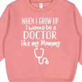 thumbnail image 3 of Inktastic Future Doctor Like Mommy Toddler Sweatshirt, 3 of 4