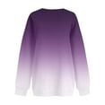 thumbnail image 6 of Patlollav Womens Sweatshirts Fashion Long Sleeve Blouse Round Neck Casual Tops, 6 of 7