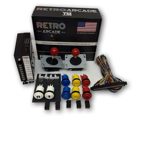 Jamma 60-IN-1, Mame, Retro PI Classic Arcade Multigame-Multicade Arcade cocktail game control kit