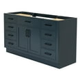 thumbnail image 4 of Ariel Hepburn 60 In. Single Sink Base Cabinet In Midnight Blue, 4 of 10