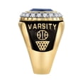 thumbnail image 3 of Order Now for 2025 Graduation, Freestyle Men's CZ Encrusted Class Ring, Personalized, High School or College, 3 of 8