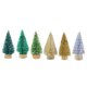 thumbnail image 3 of 12 Pieces Artificial Mini Christmas Tree Figurine Sisal Silk Cedar Mini Miniature Micro Landscape Home Room Table Top Decoration, 3 of 4