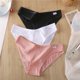 thumbnail image 3 of m-4xl más el tamaño de las mujeres bragas de algodón ropa interior femenina bragas de color sólido calzoncillos sexy lencería bragas para mujer calzoncillos íntimospangjing, 3 of 4