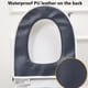 thumbnail image 4 of Cubierta de asiento de inodoro, estera suave del retrete del paño de la cremallera de la felpa del diseño del cohete espacial, 4 of 5