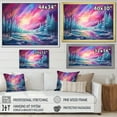 thumbnail image 4 of Designart "Kawaii Aurora Borealis In Canada II" Aurora Borealis Canvas Prints, 4 of 7