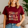 thumbnail image 4 of Pregnant Girl Book Girl Summer Shirt, Bookish TShirt,Beach Book Lover Summer Shirt, Girly Bookish Gift, Bookworm, Bookish Vacation Tee, Girl Reading Book Tshirt,Hot Girl Summer, 4 of 5