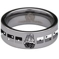 thumbnail image 2 of Dice Tungsten Carbide Ring, 2 of 9