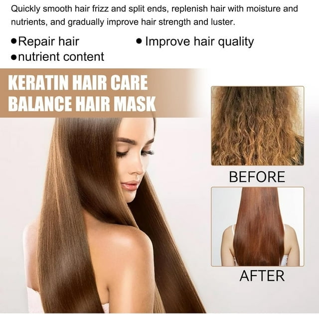 Nourishing Magical Treatment Nut Keratin Magical Hair Treatment Argan Oil Hair Mask Hair Care Cream Repair Dry And Frizzy Non Sleeping Soft
