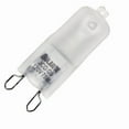 thumbnail image 2 of Bulbrite  Pack of (5) 120V Dimmable T4 Halogen Mini Light Bulbs with Bi-Pin (G9) Base, 2900K Soft White Light Clear 60 Watt, 2 of 5