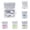 A 1PCS & B 1PCS & C 1PCS & D 1PCS & E 1PCS & F 1PCS, variant on WJJIAO Swimming Nose Clips Soft Silicone Waterproof 3-Pack