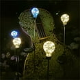 thumbnail image 7 of openpig Solar Garden Lights, Solar Lights Outdoor Decorative, Solar Globe Lights Outdoor Waterproof for Yard and Garden, Christmas Lights Outdoor Decorations Waterproof, A, 7 of 7