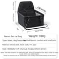 thumbnail image 4 of Bolsa para mascotas para el coche, asiento de seguridad para salir, alfombrilla para el coche para mascotas, bolsa para mascotas para el coche a prueba de suciedad para gatos y perros, 4 of 4