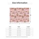 thumbnail image 4 of Balery Gingerbread Houses Pink Wonderland Manta de Franela con Dibujo, Lujo Ultra Suave y Cálido, Antipelusa y Resistente a las Arrugas para Cama, Sofá, Camping -60"x50", 4 of 5