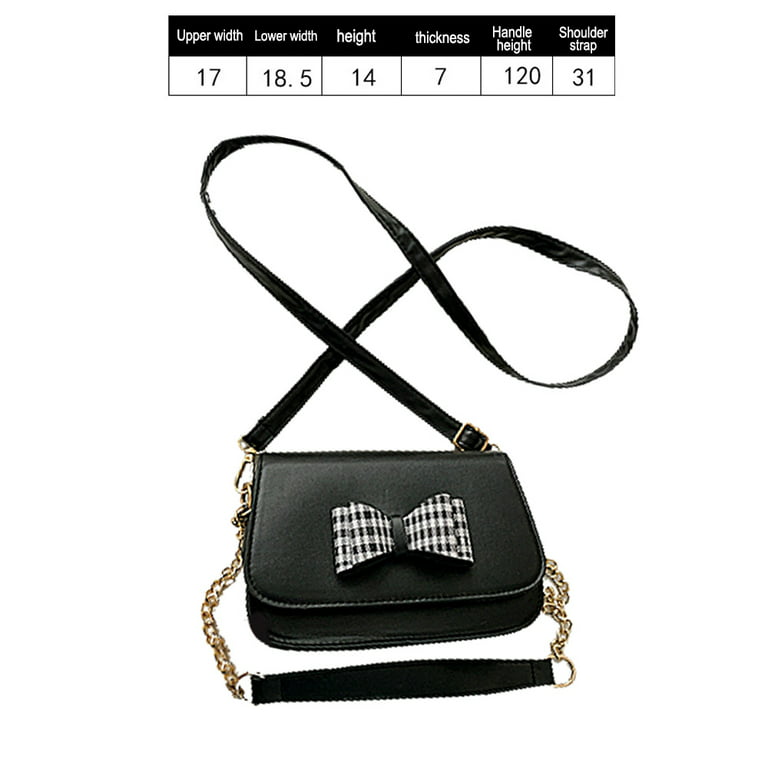 Small Leather Crossbody Bag for Women Black Quilted Purse Cross Body Phone Clutch Bag Chain Crossbody Purse Flap Bag