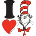 thumbnail image 2 of Dr. Seuss I Heart The Cat in the Hat  Graphic T-Shirt, 2 of 3