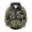 Dark Gray, variant on Cargo Camouflage Print Men's Sports Hoodie with Multiple Pockets