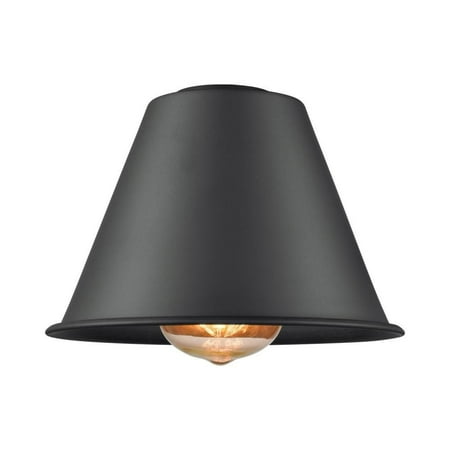 Innovations Lighting - Smithfield - 7 Inch Light Metal Shade Matte Black Finish