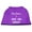 Purple, variant on Dear Santa I Went with Naughty Screen Print Shirts Black XS (8)
