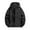 Black, variant on Detachable Hood Windproof Windbreaker Jacket for Unisex, Full Zip Long Sleeve with Pockets, Casual Outdoor Single Layer Outerwear, 1 Piece, S-3XL, Plus Size Friendly