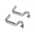 thumbnail image 1 of 2 soportes ajustables para cortinas de 18-22 mm (niquelado mate), 1 of 7