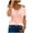 Pink, variant on Shirts for Women Pink Fashion Women's Summer V-Neck Casual Lace Patchwork Solid Caims Blouse Top Gift for Womens Tops