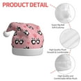 thumbnail image 4 of Fotbe Valentine'S Day Panda for Christmas Hat, Santa Hat Xmas Holiday Hat Comfort Christmas New Year Festive Party Supplies for Men Women, 4 of 6