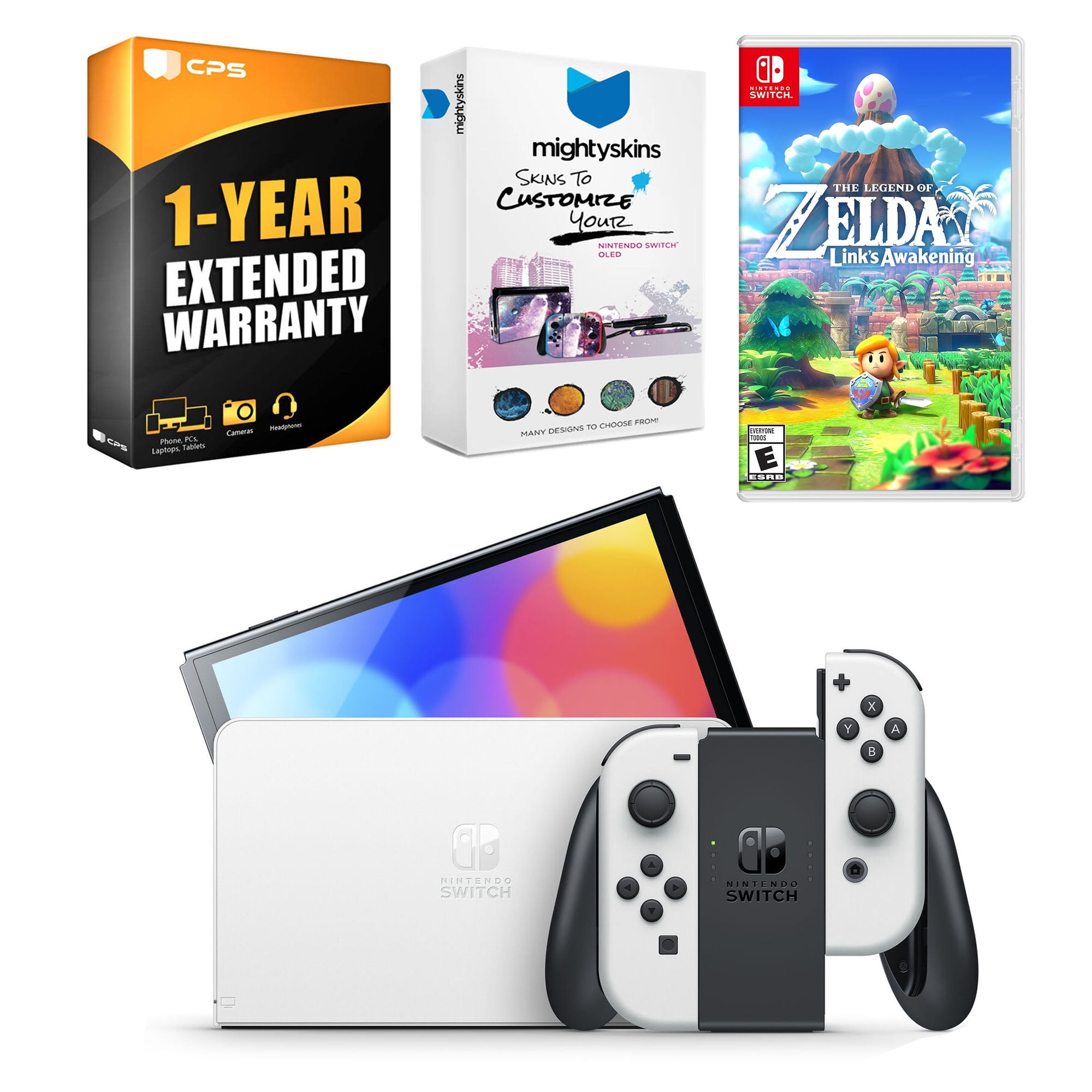 Nintendo Switch Console with Gray Joy-Con Zelda Bundle - Walmart.com