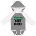 thumbnail image 3 of Inktastic Future Drag Racer Boys Long Sleeve Baby Bodysuit, 3 of 5