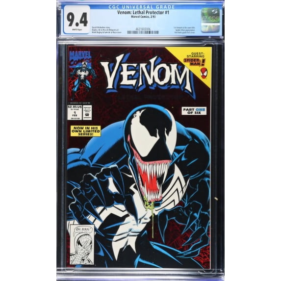 Venom: Lethal Protector #1 - CGC 9.4 Comic Book