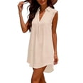 thumbnail image 5 of Roncen Womens Sleeveless Swimsuit Coverup V Neck Bathing Suit Cover Ups Summer Swimwear Bikini Beach Cover Up Dress, 5 of 8
