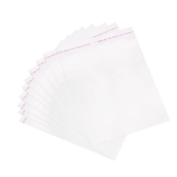 200 bolsas de celofán para envolver regalos Unique Bargains 3.0 x 3.0 in transparentes