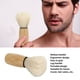 thumbnail image 4 of Brocha De Afeitar Para Hombres, Brocha De Afeitar Profesional Para Barba, De Madera Portátil De Pelo Para Viajes, 4 of 7