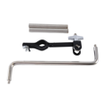 thumbnail image 2 of Z Shape Drum Cymbal Arm Rod Clip Clamp Hardware Water Cymbal Expansion Holder Drum Rack Percussion Instrument Drum Parts, 2 of 7