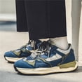 thumbnail image 3 of Men's Retro Chunky Platform Sneakers with Dissolved Sole Technology & Cushioning - Breathable Low-Top Training Shoes Suitable for Jogging, Casual Wear, Gym, Style - - Retro Athletic Footwear (Unisex), 3 of 6