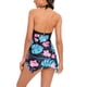 thumbnail image 5 of Traje de baño de 2 piezas para mujer, trajes de baño para mujer, traje de baño para mujer con sujetador sin soporte de acero, bikini, traje de baño estampado multicolor, traje de baño dividido para mu, 5 of 8