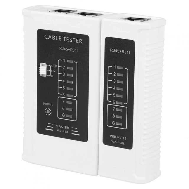 Comprobador de Cables de Red Bling Bling RJ45 y RJ11 Multifuncional