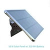 eLEDing 50W Panel and 330WH Battery Only High Voltage Solar Panel in Silver