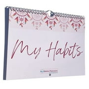 FeroniArt Habit Tracker Inserts 8 x 10 Planners & Appointment Book, 30 Pages, 30 Count Pack