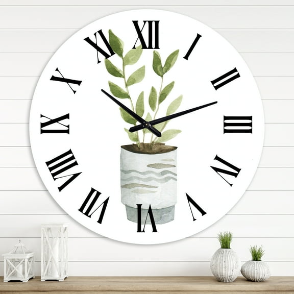 Designart 1 in Traditional Wall Clock