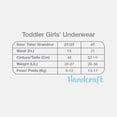thumbnail image 6 of Character Toddler Girl Briefs Underwear, 6-Pack, Sizes 2T-4T, 6 of 6